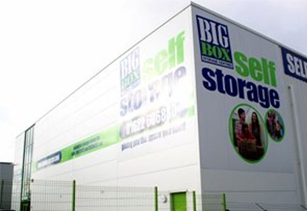 Big Box Storage signs and branding The Sussex Sign Company, Brighton