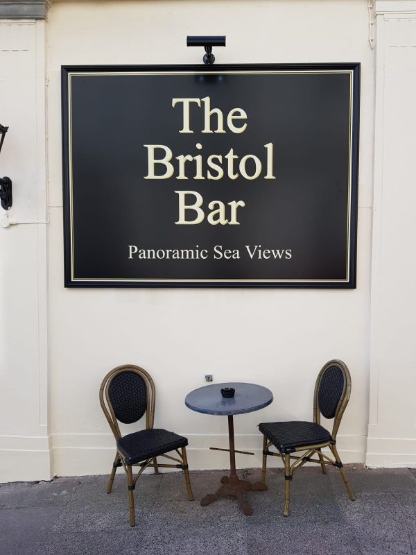 Pub Sign- Aluminium panel with vinyl-Bar signage-Sussex Signs