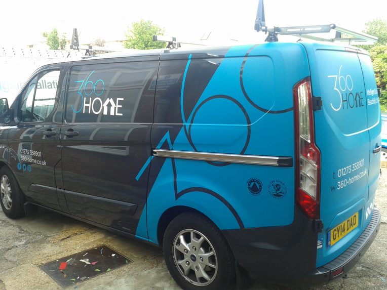 van wrap-vehicle wrap-sussex signs